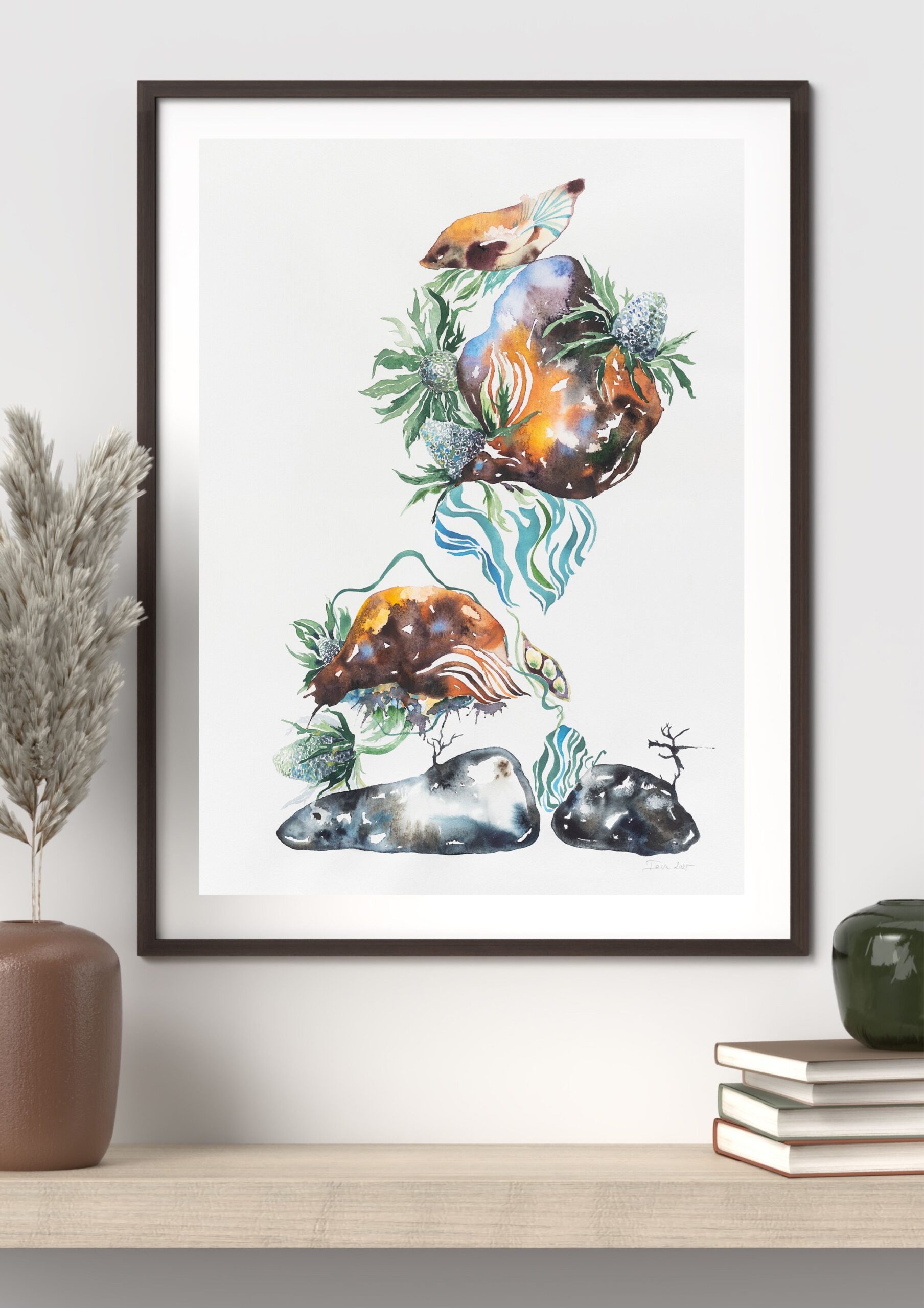Moder florist dream_watercolorart
